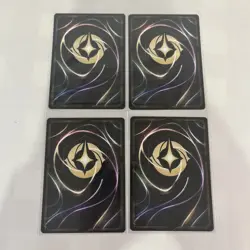 4x Lorcana Disney 37/204 Dr Facilier Regular Rare Card Playset First Chapter 4x - Image 2