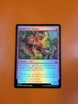 1x Rubblebelt Maaka | FOIL | Ravnica Remastered | MTG Magic Cards - Image 3