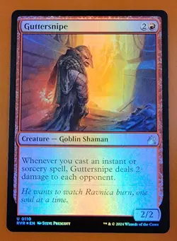 1x Guttersnipe | FOIL | Ravnica Remastered | MTG Magic Cards - Image 1