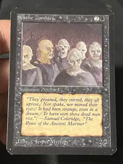 Scathe Zombies Mtg - Alpha VLP - Image 1