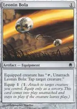 MTG - Leonin Bola - Darksteel - NM, English Magic FLAT RATE SHIP - Image 1