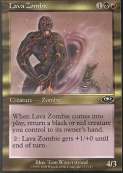 MTG - Lava Zombie - Planeshift - NM, English Magic FLAT RATE SHIP - Image 1