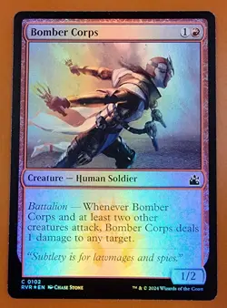 1x Bomber Corps | FOIL | Ravnica Remastered | MTG Magic Cards - Image 1