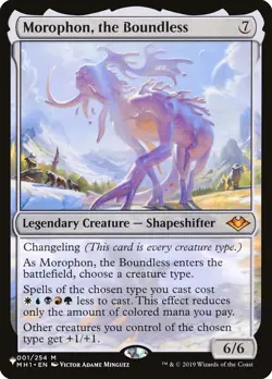 MTG - Morophon, the Boundless - The List - The List - NM, English Magic FLAT RAT - Image 1