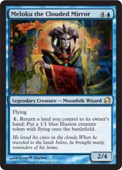 MTG - Meloku the Clouded Mirror - Modern Masters - NM, English Magic FLAT RATE S - Image 1
