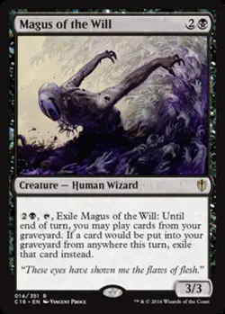 MTG - Magus of the Will - Commander 2016 - NM, English Magic FLAT RATE SHIP - Image 1