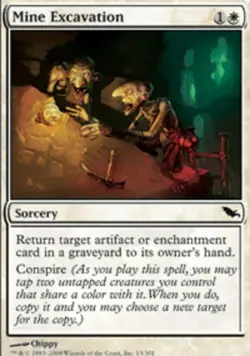 MTG - Mine Excavation - Shadowmoor - NM, English Magic FLAT RATE SHIP - Image 1