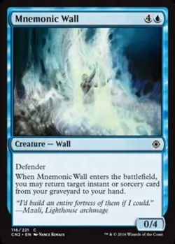 MTG - Mnemonic Wall - Conspiracy: Take the Crown - NM, English Magic FLAT RATE S - Image 1