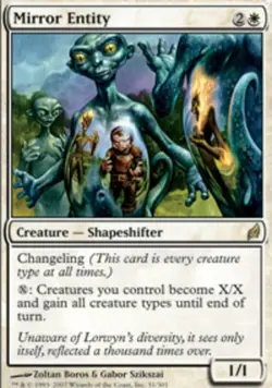 MTG - Mirror Entity - Lorwyn - NM, English Magic FLAT RATE SHIP - Image 1