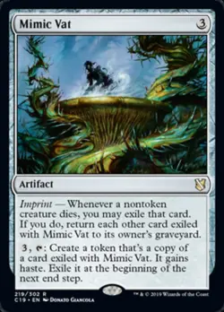 MTG - Mimic Vat - Commander 2019 - NM, English Magic FLAT RATE SHIP - Image 1