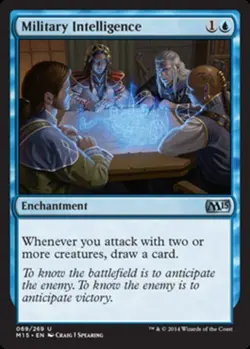 MTG - Military Intelligence - Magic 2015 - NM, English Magic FLAT RATE SHIP - Image 1