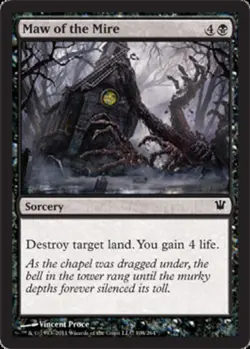 MTG - Maw of the Mire - Innistrad - NM, English Magic FLAT RATE SHIP - Image 1