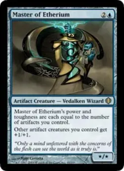 MTG - Master of Etherium - Shards of Alara - NM, English Magic FLAT RATE SHIP - Image 1