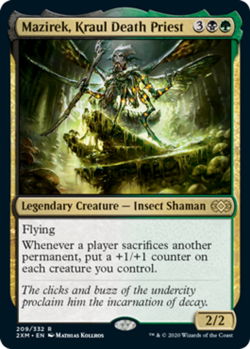 MTG - Mazirek, Kraul Death Priest - Double Masters - NM, English Magic FLAT RATE - Image 1