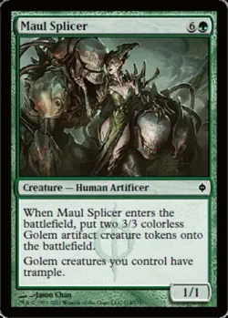 MTG - Maul Splicer - New Phyrexia - NM, English Magic FLAT RATE SHIP - Image 1