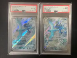 PSA10 Articuno AR Set of 2 Sequential Pokemon SV9 Pokemon Cards Japanese - Image 1