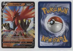Galarian Zapdos V Pokemon Sword & Shield Chilling Reign #080 1m85 - Image 3