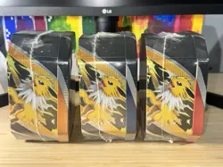 Pokemon TCG: Eevee Evolutions Tin (Set Of 3) Jolteon/Vaporeon/Flareon - Image 4