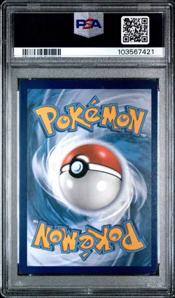 2021 POKEMON SWSH BLACK STAR PROMO #182 FULL ALT ART/VAPOREON VMAX PSA 9 - Image 5