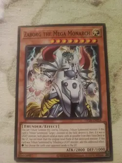 Yugioh - Zaborg The Mega Monarch NM - Common - OP28-EN016 - Image 1