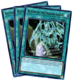 Yugioh! x3 Return of the Dragon Lords RA03-EN060 Ultra Rare (UR) NM/M English - Image 1