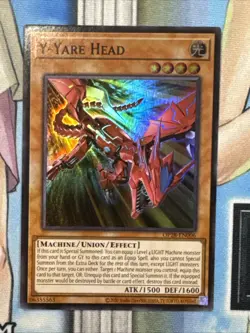 Yugioh Y-Yare Head Super Rare OP28-EN006 NM - Image 1