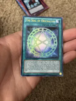 🔥 YUGIOH • THE SEAL OF ORICHALCOS • ULTRA RARE • LC03-EN001 • LIMITED • LP - Image 2