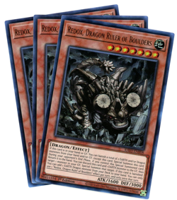 Yugioh! x3 Redox, Dragon Ruler of Boulders RA03-EN008 Ultra Rare (UR) NM/M - Image 1