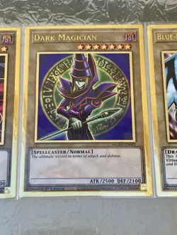 Blue-Eyes White Dragon + Dark Magician + Red-Eyes | Premium Gold Rares | YuGiOh! - Image 3