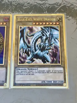 Blue-Eyes White Dragon + Dark Magician + Red-Eyes | Premium Gold Rares | YuGiOh! - Image 4