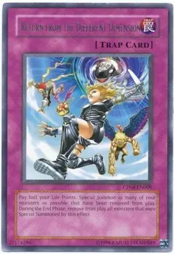 YUGIOH Return from the Different Dimension - CP04-EN009 - Rare NM - Image 1