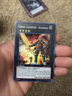 Yugioh! LP Heroic Champion - Kusanagi - ABYR-EN043 - Super Rare - 1st Edition Li - Image 2