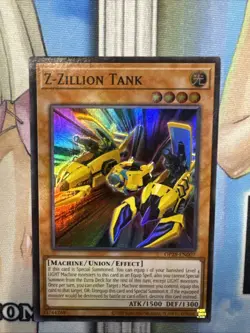 Yugioh Z-Zillion Tank Head Super Rare OP28-EN007 NM - Image 1