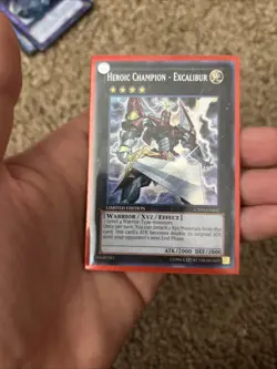 Yugioh Heroic Champion - Excalibur CT09-EN002 Secret Rare Limited Edition LP - Image 1