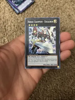 Yugioh Heroic Champion - Excalibur CT09-EN002 Secret Rare Limited Edition LP - Image 2