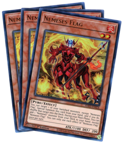 Yugioh! x3 Nemeses Flag RA03-EN024 Ultra Rare (UR) NM/M Quarter Century Bonanza - Image 1