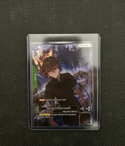 Gundam Card Game TCG Englisch Duo Maxwell R+ GD01 Alternate Art English Newtype - Image 1