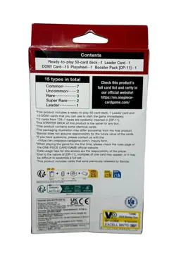 One Piece Card Game: Starter Deck - RED Shanks (ST23) - New - Image 2