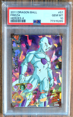 PSA10 2011 Dragon Ball Frieza H4-57 Rare Card | 1 of 1 Graded GEM MINT - Image 1