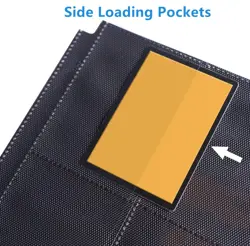 16 Pocket Card Binder, 1000+ Premium Zip Trading Card Binder, Double Sided - Image 2