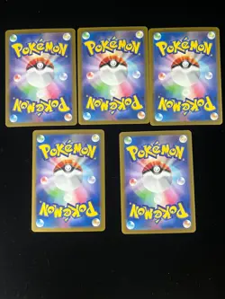 Pokemon PTCG S-Japanese Card promotional Ar cards combination of 5（22） - Image 2