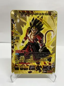 SS4Veylto,A Light in the Dark Metal Dragon Ball Card-Collectible Gift New~ - Image 1
