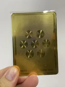 SS4Veylto,A Light in the Dark Metal Dragon Ball Card-Collectible Gift New~ - Image 4