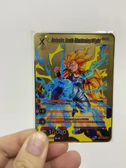 Gotenks,Earth-Shattering Minght Metal Dragon Ball Card-Collectible Gift New~ - Image 1