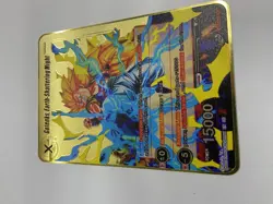 Gotenks,Earth-Shattering Minght Metal Dragon Ball Card-Collectible Gift New~ - Image 5