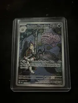 2025 Team Rockets Wheezing Holo Card 199/182 SV 10 Destined Rivals - Image 1