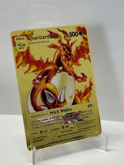 Charizard DX HP500 Metal Pokemon Card-Collectible Gift Display New~ - Image 2