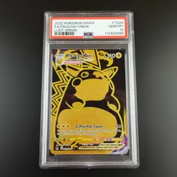 PSA 10 Pikachu Vmax TG29/TG30 Lost Origin Holo Full Art Graded Pokemon Card - Image 1