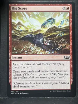 Big Score MTG Magic the Gathering Card 102/281 Regular Common - Image 1