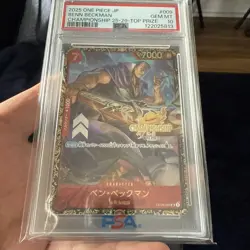 PSA 10 Benn Beckman OP09‑009 SR Promo Top Prize Championship Card Japan - Image 2